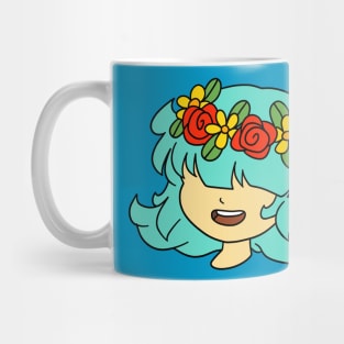 Flower Crown Girl Mug